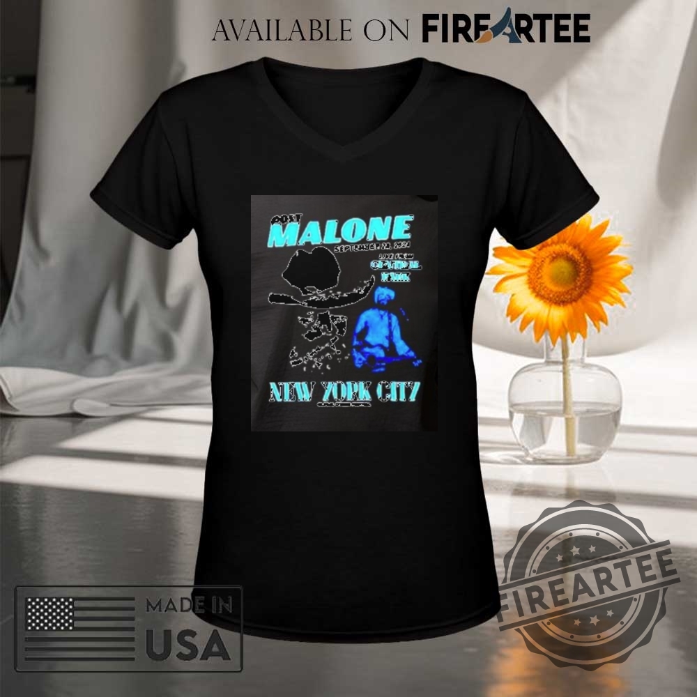 Post Malone New York City Concert Tshirt 9 Post Malone New York City Concert T-Shirt