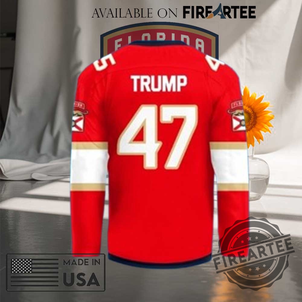 Donald Trump Nhl Florida Panthers Hockey Jersey By Fireartee 5 Donald Trump NHL Florida Panthers Hockey Jersey by Fireartee