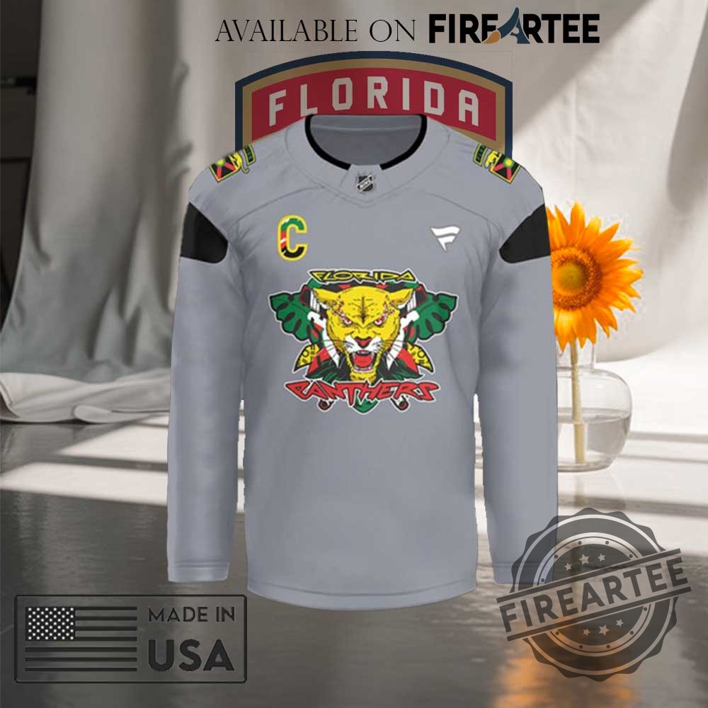 Florida Panthers Black History Month Custom Hockey Jersey 4 Florida Panthers Black History Month Custom Hockey Jersey