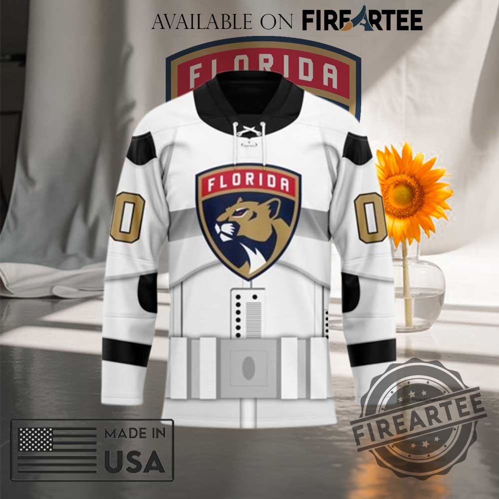 Nhl Florida Panthers Personalized Star Wars Stormtrooper Hockey Jersey By Fireartee 4 NHL Florida Panthers Personalized Star Wars Stormtrooper Hockey Jersey by Fireartee