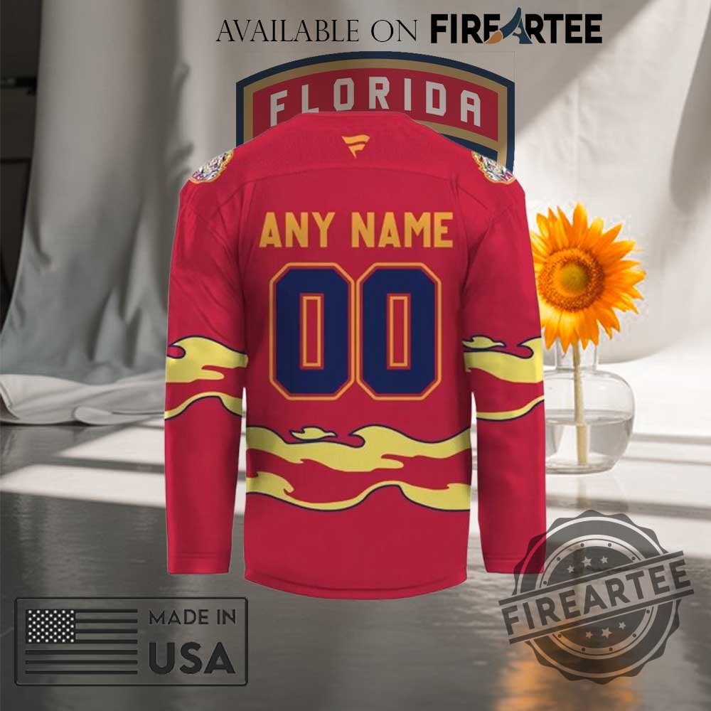 Nhl Florida Panthers Vamos Gatos Night Hockey Jersey 4 NHL Florida Panthers Vamos Gatos Night Hockey Jersey