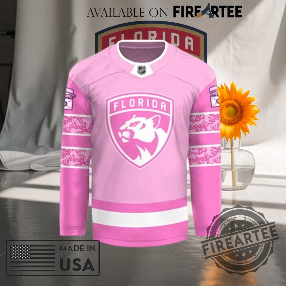 Florida Panthers Barbie Night 2025 Hockey Jersey 4 Florida Panthers Barbie Night 2025 Hockey Jersey