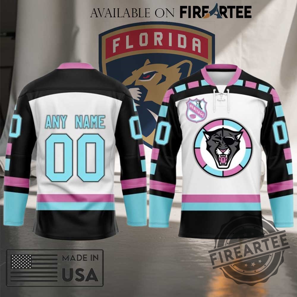 "Top 5 Unique Florida Panthers Jerseys: Personalized, Custom, and Limited Edition" 9 Florida Panthers Special Heritage Jersey Concepts With Team Logo Hockey Jersey