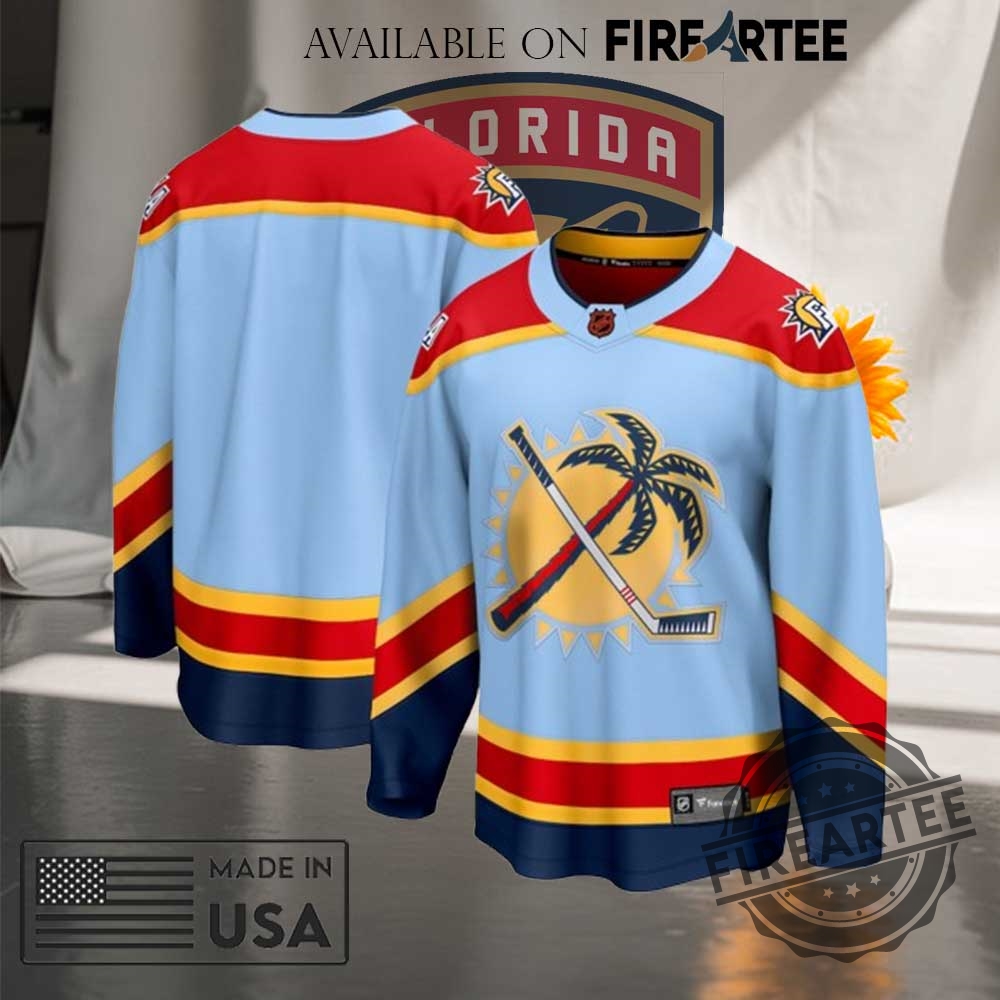 Florida Panthers Fanatics Light Blue Special Edition 2.0 Breakaway Blank Jersey