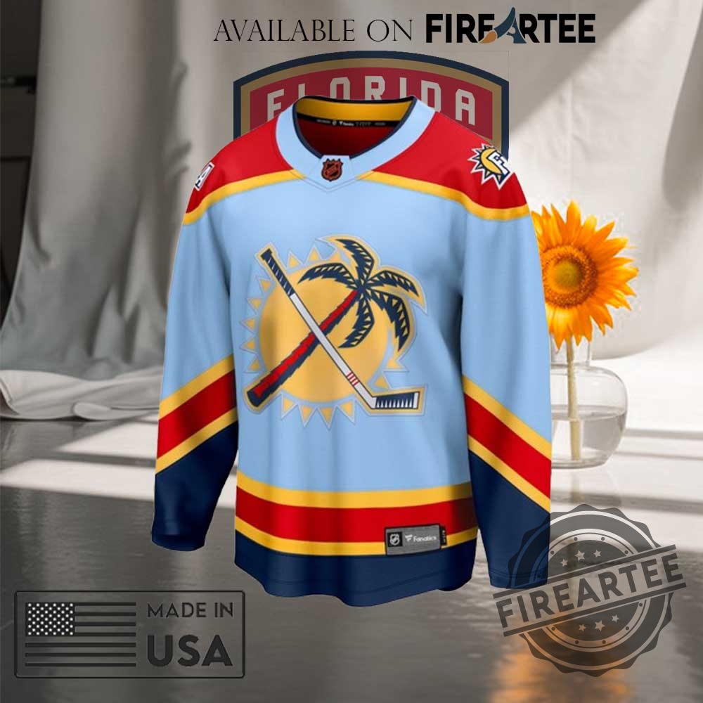 Florida Panthers Fanatics Light Blue Special Edition 2.0 Breakaway Blank Jersey 5 Florida Panthers Fanatics Light Blue Special Edition 2.0 Breakaway Blank Jersey