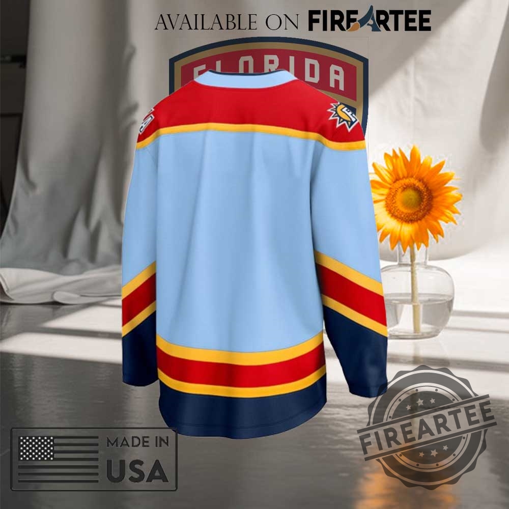 Florida Panthers Fanatics Light Blue Special Edition 2.0 Breakaway Blank Jersey 6 Florida Panthers Fanatics Light Blue Special Edition 2.0 Breakaway Blank Jersey