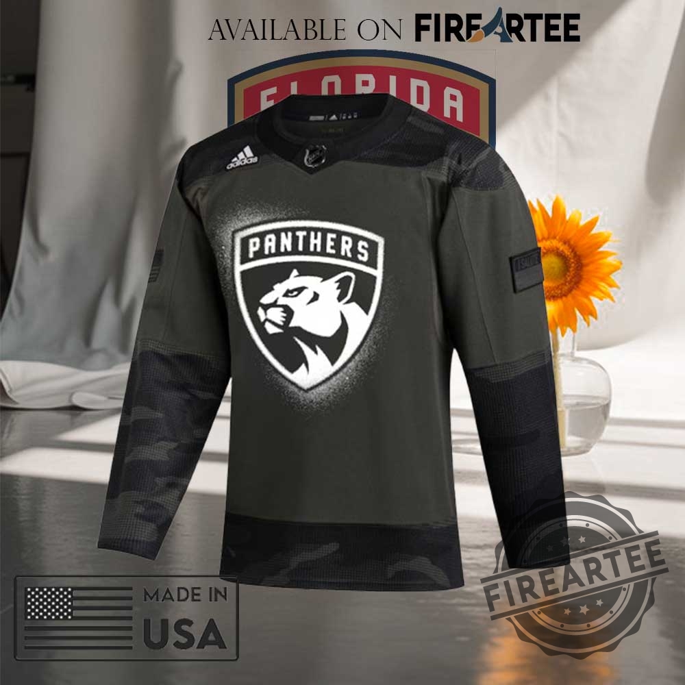 Adidas Florida Panthers Military Appreciation Hockey Jersey 4 Adidas Florida Panthers Military Appreciation Hockey Jersey