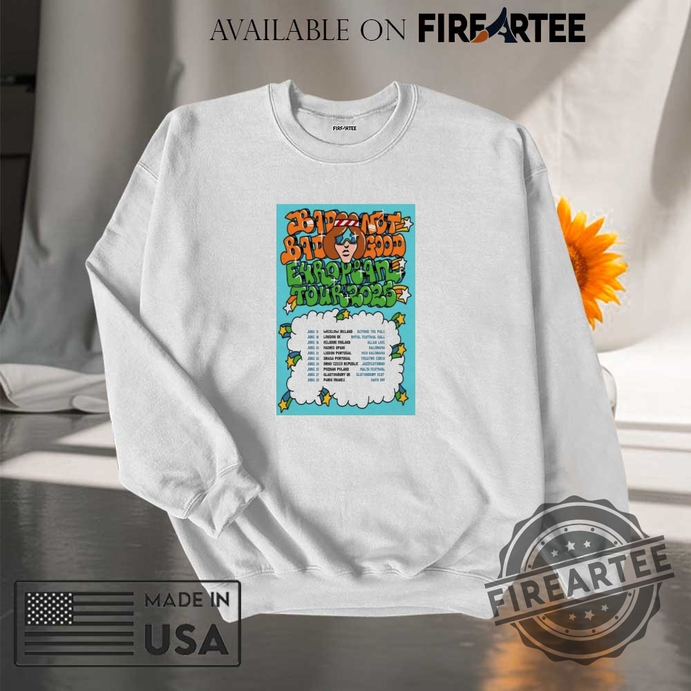 Badbadnotgood European Tour 2025 Shirt 7 BADBADNOTGOOD European Tour 2025 Shirt