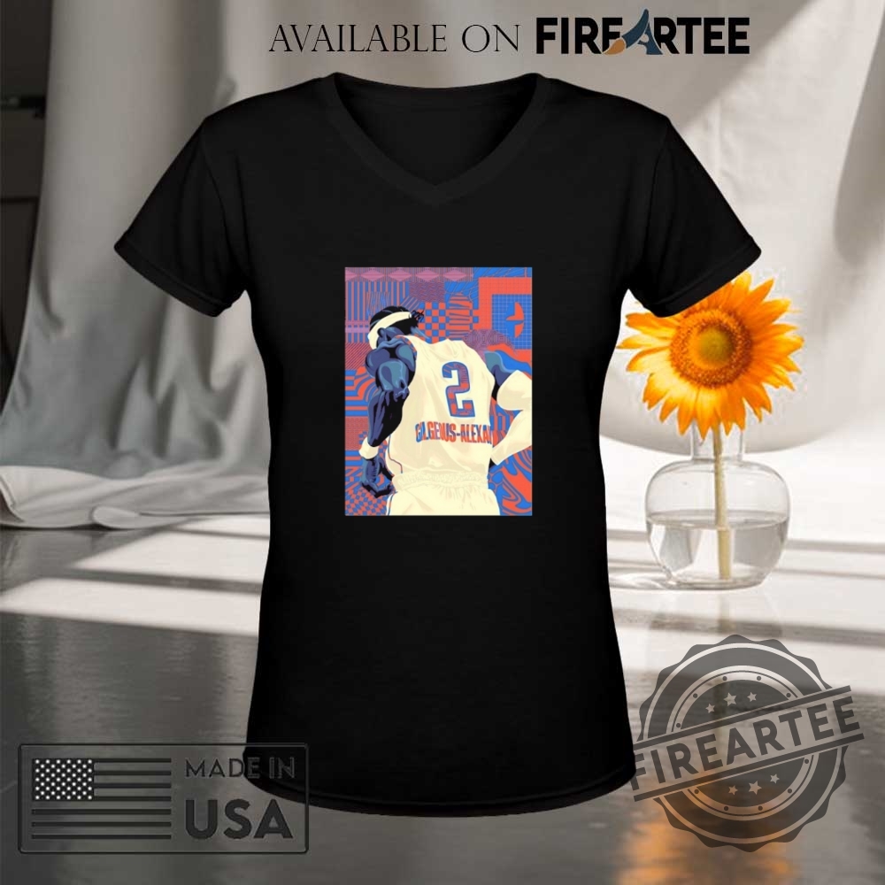 Shai Gilgeousalexander Okc Thunder Basketball Abstract Geometric Seamless Background Shirt 9 Shai Gilgeous-Alexander OKC Thunder Basketball abstract geometric seamless background shirt