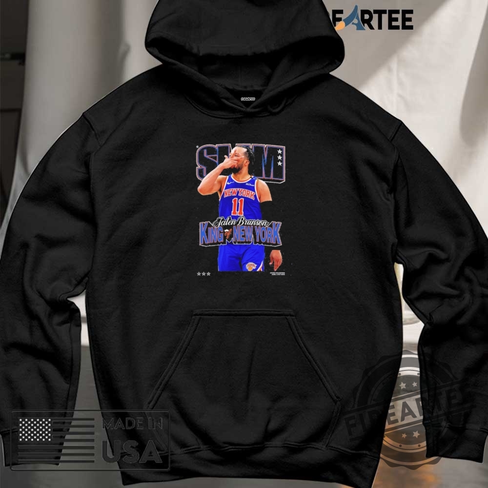 Slam 256 Cover Tee Jalen Brunson King Of New York New York Knicks Nba 2025 Shirt 6 Slam 256 Cover Tee Jalen Brunson King Of New York New York Knicks NBA 2025 Shirt