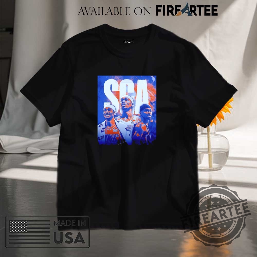 "Top 5 Must-Have 2025 Basketball Shirts for NBA Fans" 16 Sga Most Valuable Player 20242025 Nba Shirt