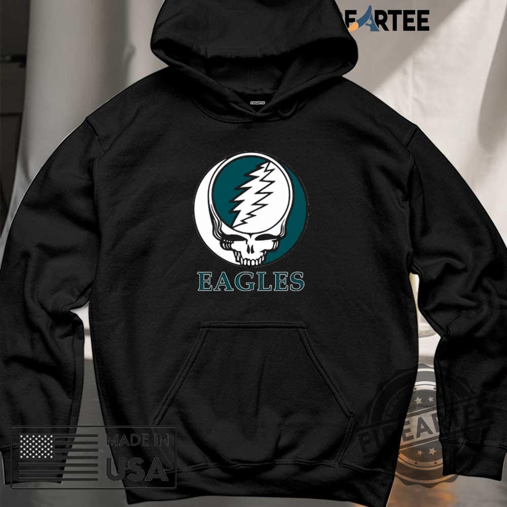 Philadelphia Eagles Grateful Dead Logo Shirt 6 Philadelphia Eagles Grateful Dead logo shirt