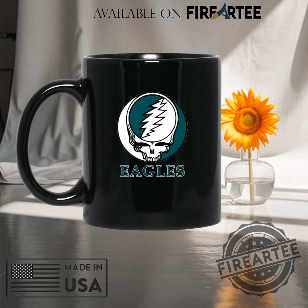 Philadelphia Eagles Grateful Dead Logo Shirt 8 Philadelphia Eagles Grateful Dead logo shirt