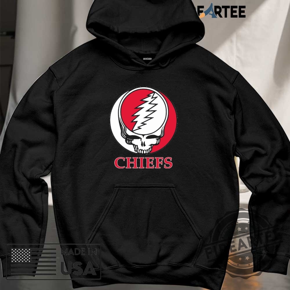 Kansas City Chiefs Grateful Dead Logo Shirt 6 Kansas City Chiefs Grateful Dead logo shirt