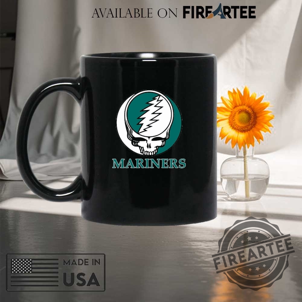 Seattle Mariners Grateful Dead Logo Shirt 8 Seattle Mariners Grateful Dead logo shirt