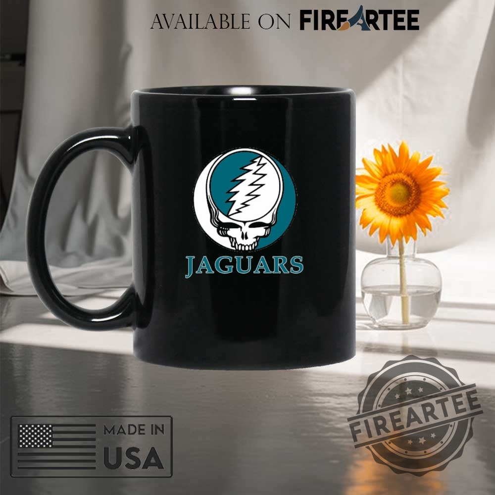Jacksonville Jaguars Grateful Dead Logo Shirt 8 Jacksonville Jaguars Grateful Dead logo shirt