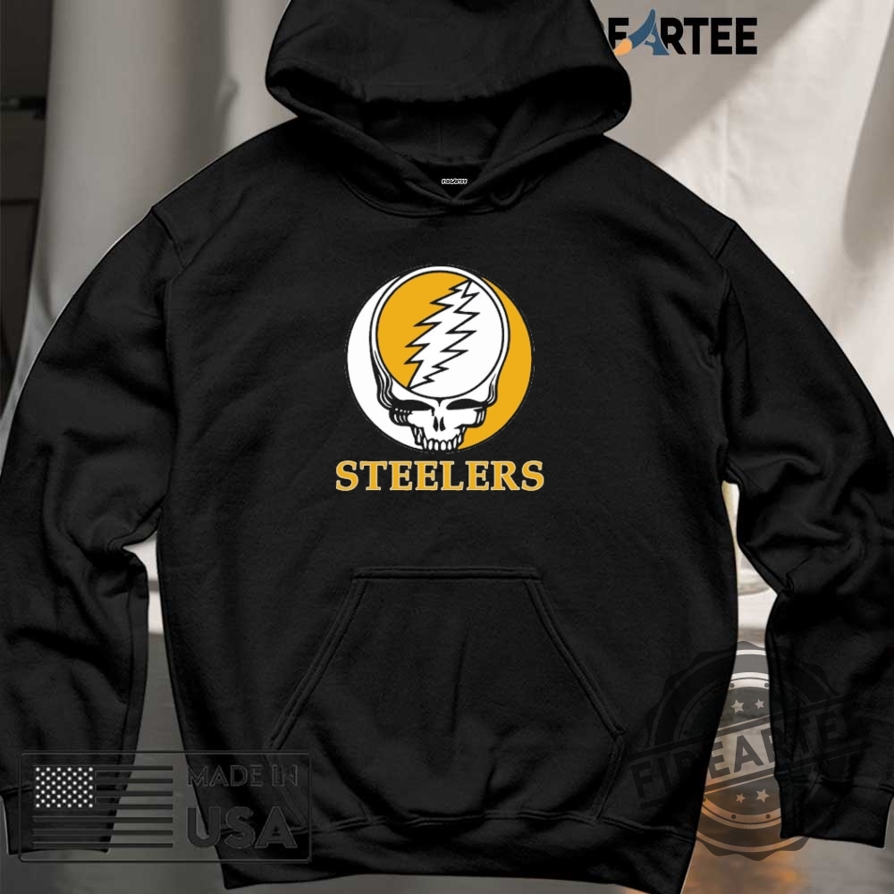 Pittsburgh Steelers Grateful Dead Logo Shirt 6 Pittsburgh Steelers Grateful Dead logo shirt
