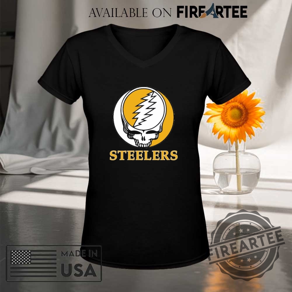 Pittsburgh Steelers Grateful Dead Logo Shirt 9 Pittsburgh Steelers Grateful Dead logo shirt