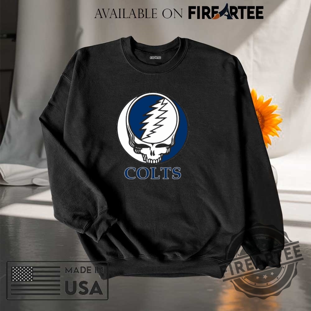 Indianapolis Colts Grateful Dead Logo Shirt 7 Indianapolis Colts Grateful Dead logo shirt