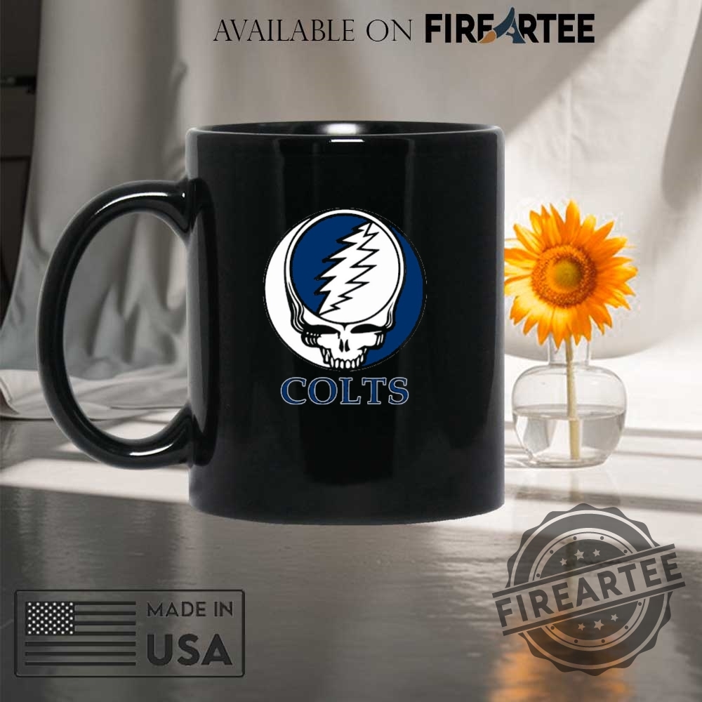 Indianapolis Colts Grateful Dead Logo Shirt 8 Indianapolis Colts Grateful Dead logo shirt