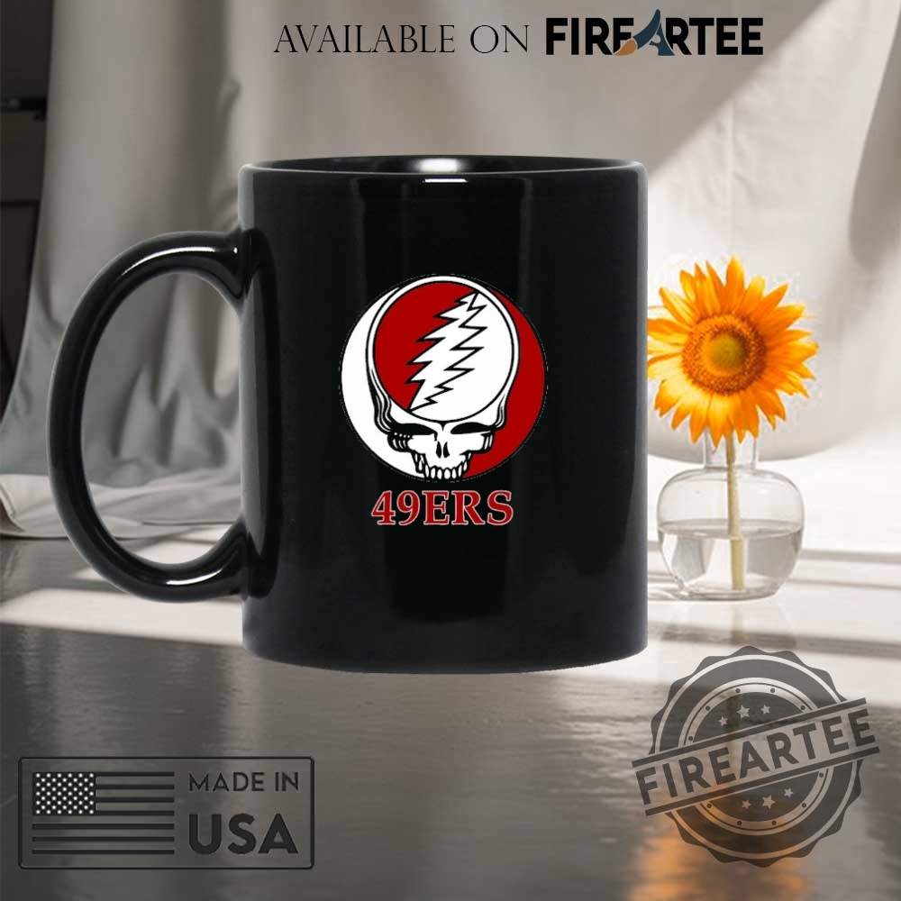 San Francisco 49Ers Grateful Dead Logo Shirt 8 San Francisco 49ers Grateful Dead logo shirt