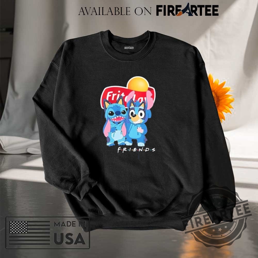 Frito Lay Stitch Bluey Friends Shirt 7 Frito Lay Stitch Bluey Friends Shirt