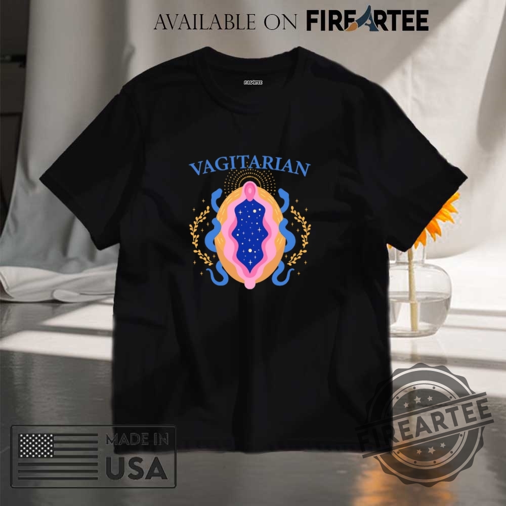 "Top 10 Trendy Graphic T-Shirts for Pride and Pop Culture" 4 Vagitarian Lesbian Pride Shirt