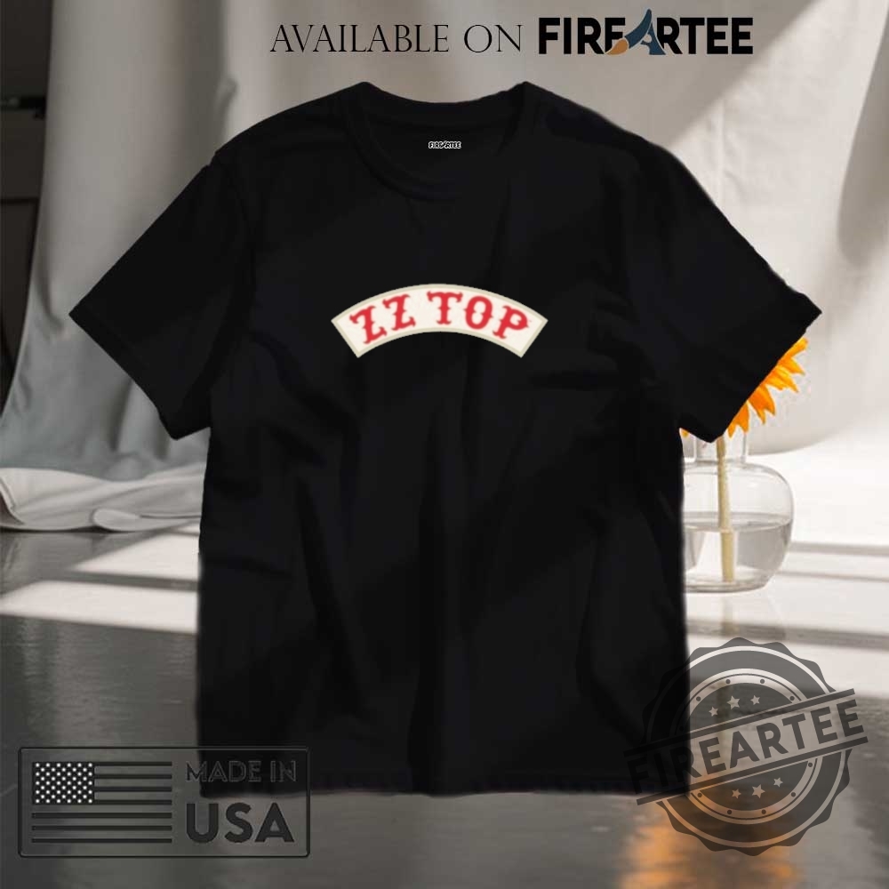 "Top 10 Trendy Graphic T-Shirts for Pride and Pop Culture" 10 Zz Top Banner Logo Shirt