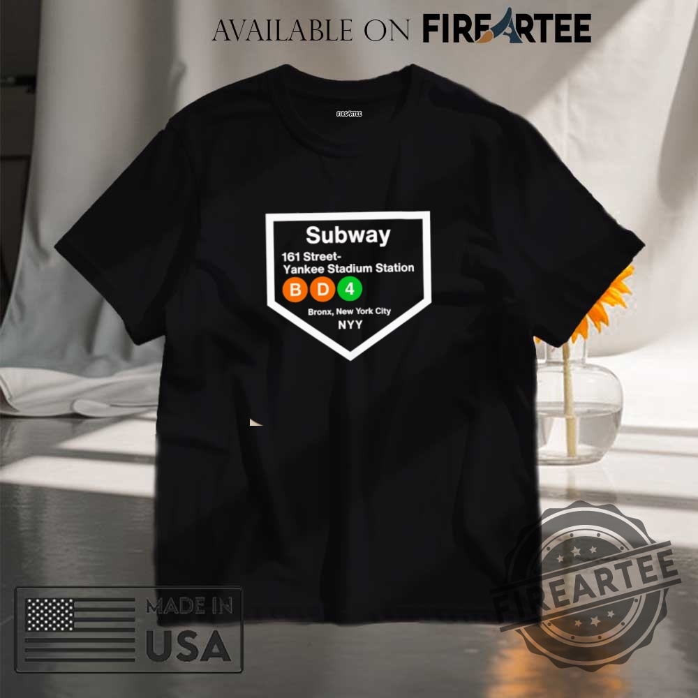 Yankee Stadium Subway Stop Shirt