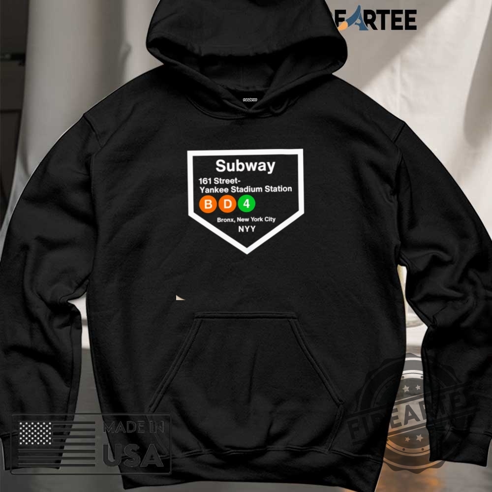 Yankee Stadium Subway Stop Shirt 6 Yankee Stadium Subway Stop shirt