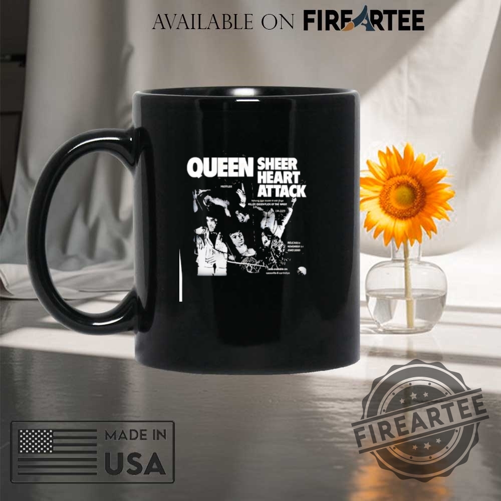 Queen Sheer Heart Attack 1974 Shirt 8 Queen Sheer Heart Attack 1974 shirt