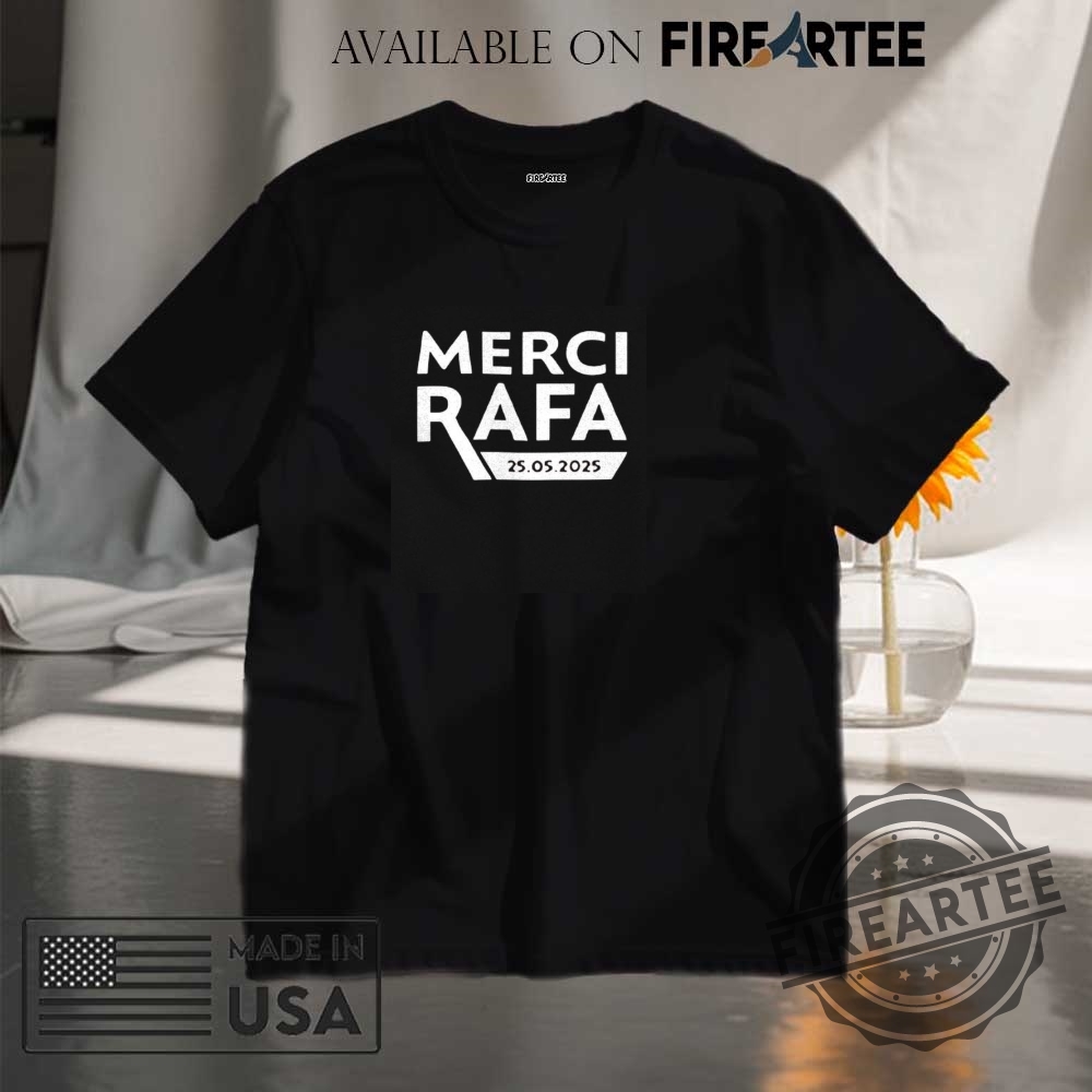 Roland Garros Merci Rafa Shirt