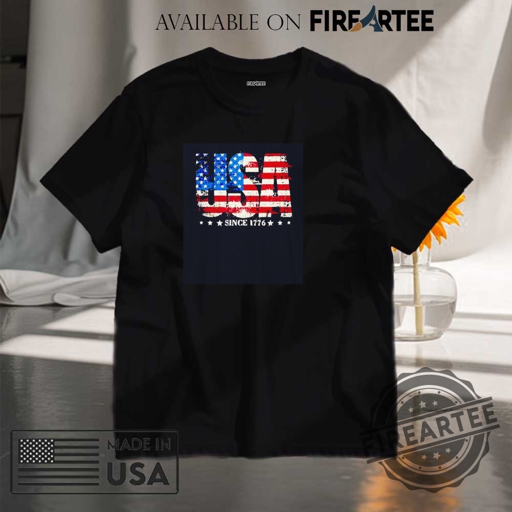 "Top Trendy Graphic T-Shirts for 2024: Sports, Equality, and Art" 19 Usa Since 1776 Memorial Day Shirt