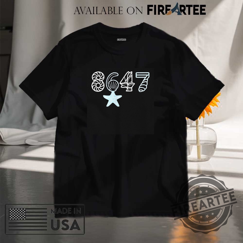"Top Trendy Graphic T-Shirts for 2024: Sports, Equality, and Art" 21 8647 Starfish Seashells Shirt