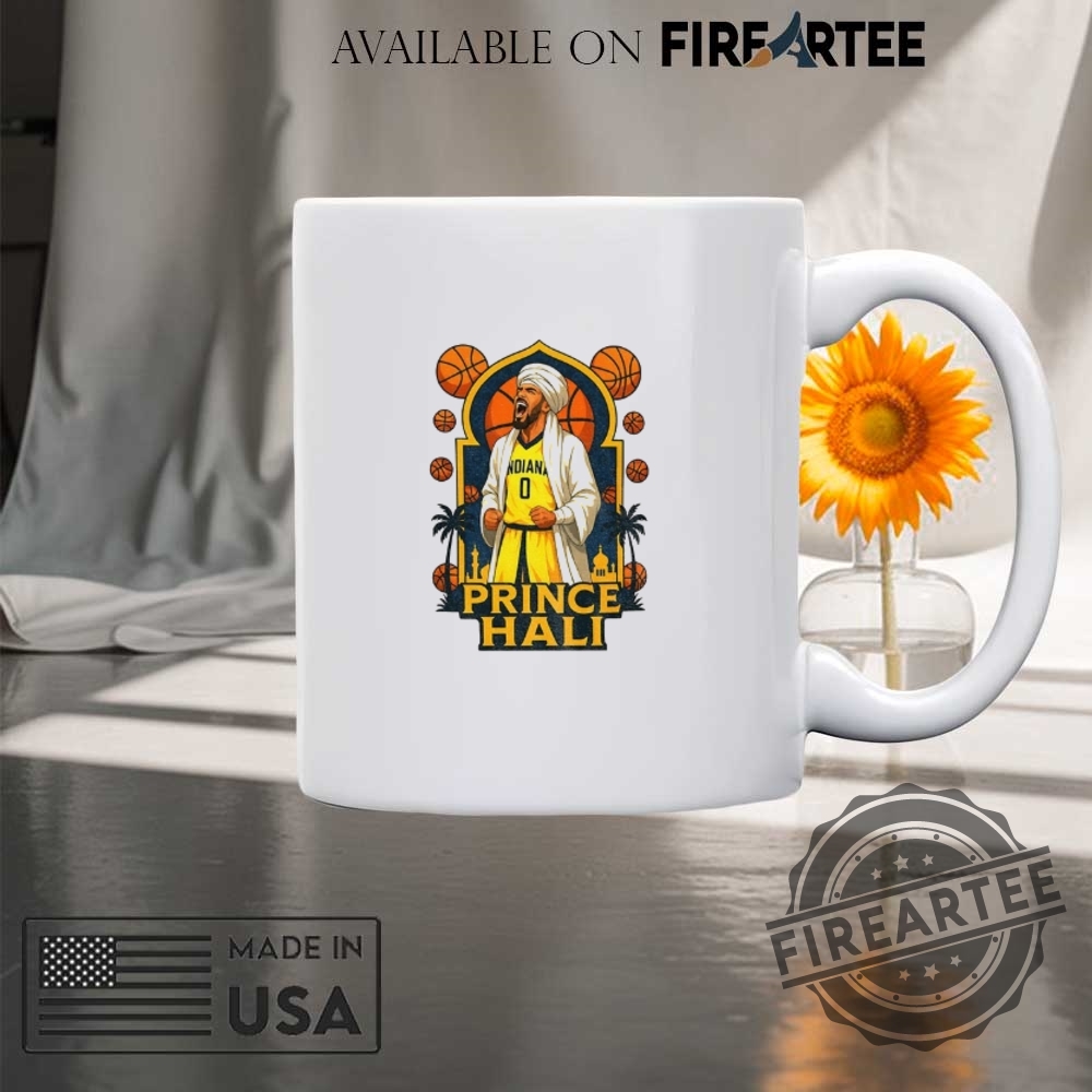 Tyrese Haliburton Indiana Pacers Nba Basketball Prince Hali Cartoon Shirt 8 Tyrese Haliburton Indiana Pacers NBA Basketball Prince Hali cartoon shirt