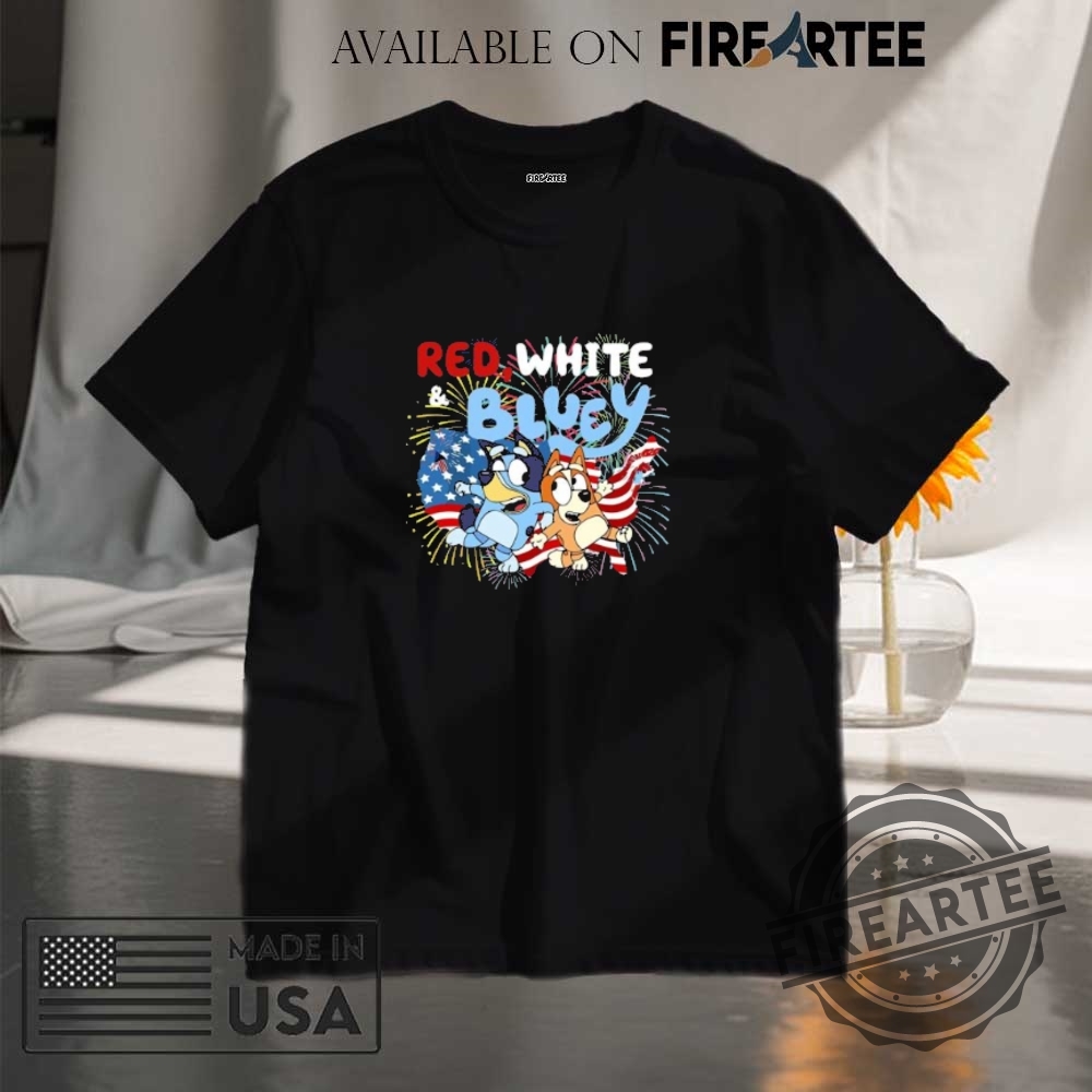 "Top Post Malone Merchandise: Unique Jerseys, Shirts, and Tour Tees" 18 Bluey And Bingo 4Th July Shirt
