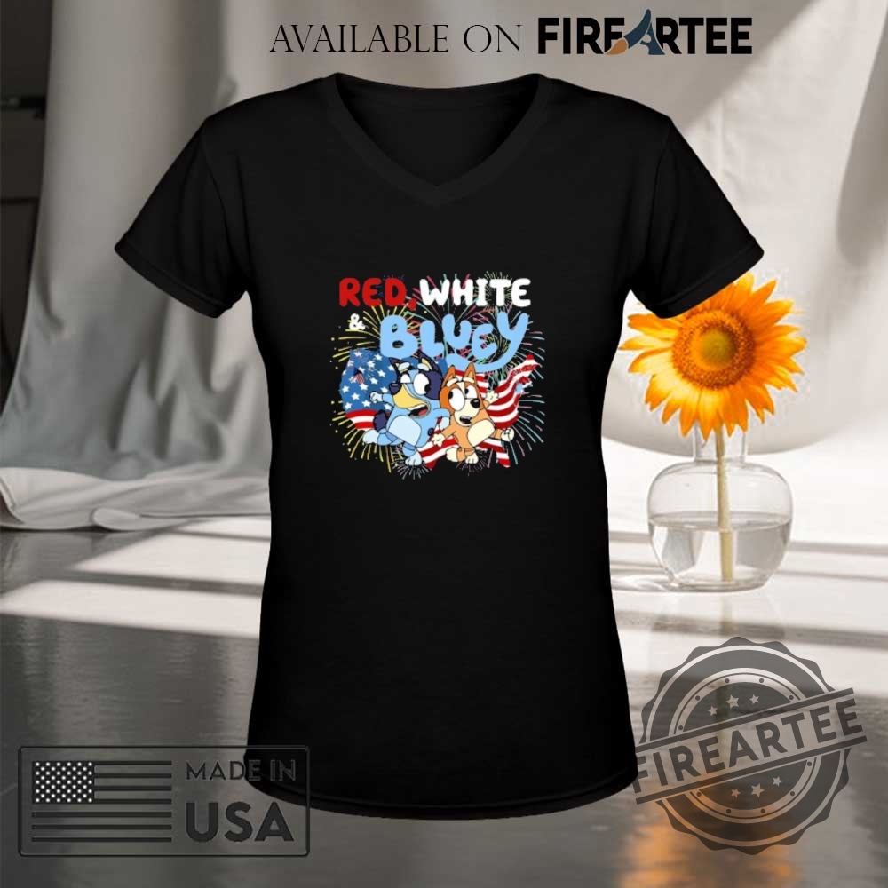 Bluey And Bingo 4Th July Shirt 9 Bluey and Bingo 4th July Shirt