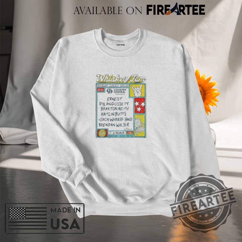 Whiskey Jam Outdoor Concert Series Country Central Take Over On June 2 2025 Shirt 7 Whiskey Jam Outdoor Concert Series Country Central Take Over On June 2 2025 Shirt