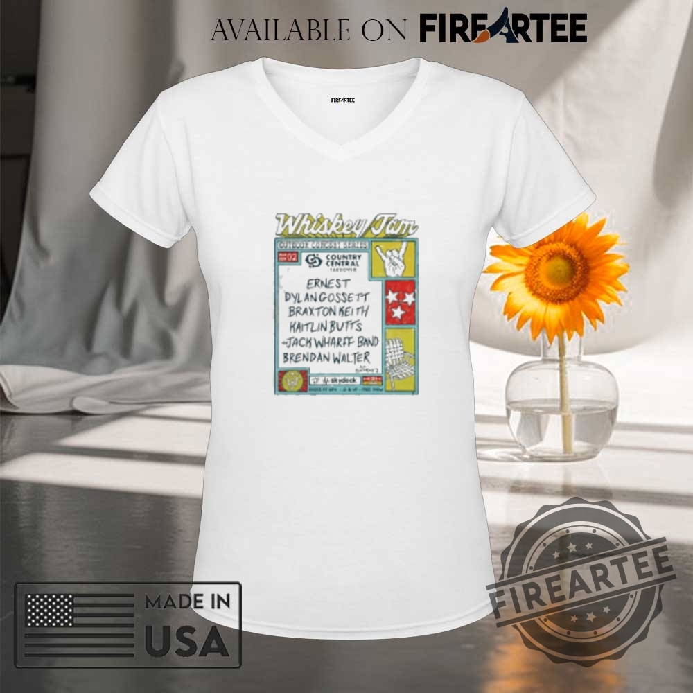 Whiskey Jam Outdoor Concert Series Country Central Take Over On June 2 2025 Shirt 9 Whiskey Jam Outdoor Concert Series Country Central Take Over On June 2 2025 Shirt