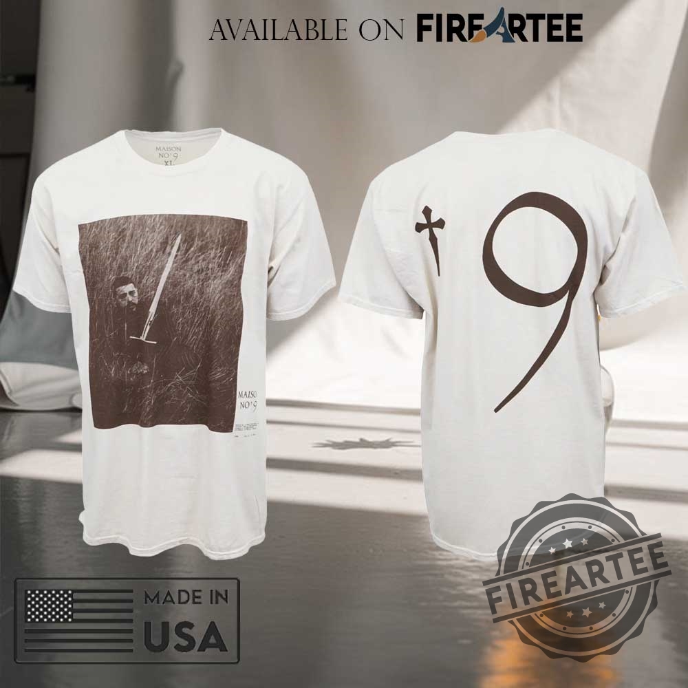 "Shop 2025 Tour Shirts: Post Malone, Cubs, Rebecca Black & More" 10 Post Malone Maison No.9 Graphic Tee Double Sided