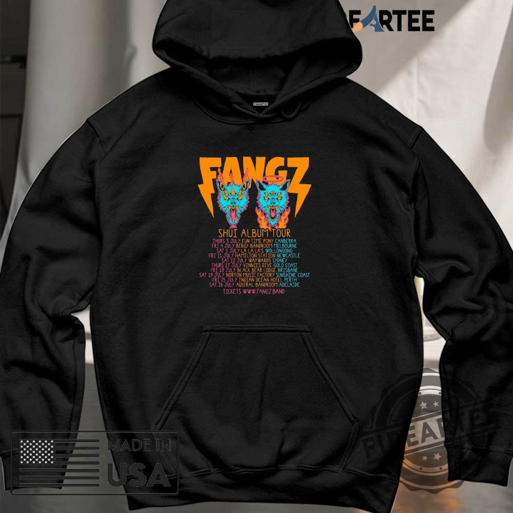 Fangz Shui 2025 Album Tour Shirt 6 FANGZ Shui 2025 Album Tour Shirt