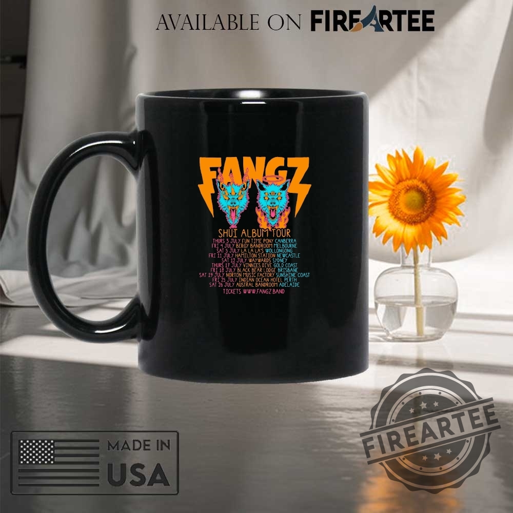 Fangz Shui 2025 Album Tour Shirt 8 FANGZ Shui 2025 Album Tour Shirt