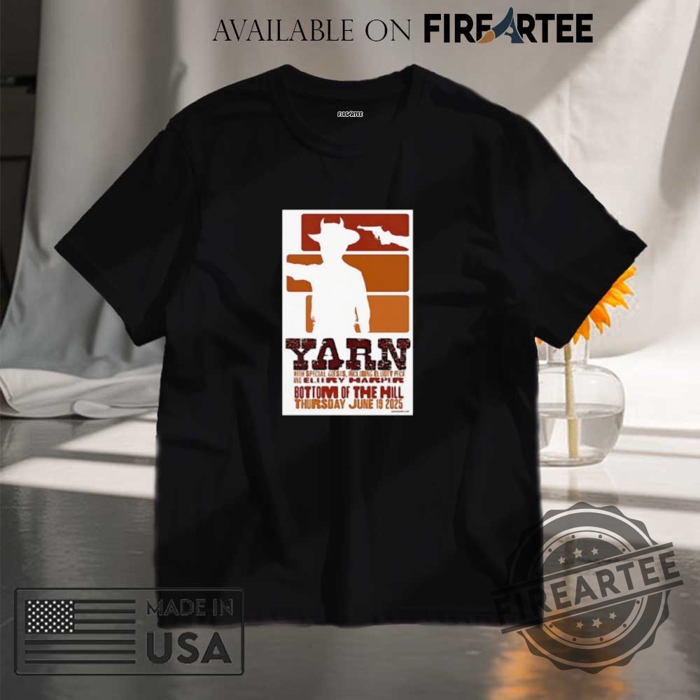 "Shop 2025 Tour Shirts: Post Malone, Cubs, Rebecca Black & More" 16 Yarn June 19 2025 Bottom Of The Hill Poster Shirt