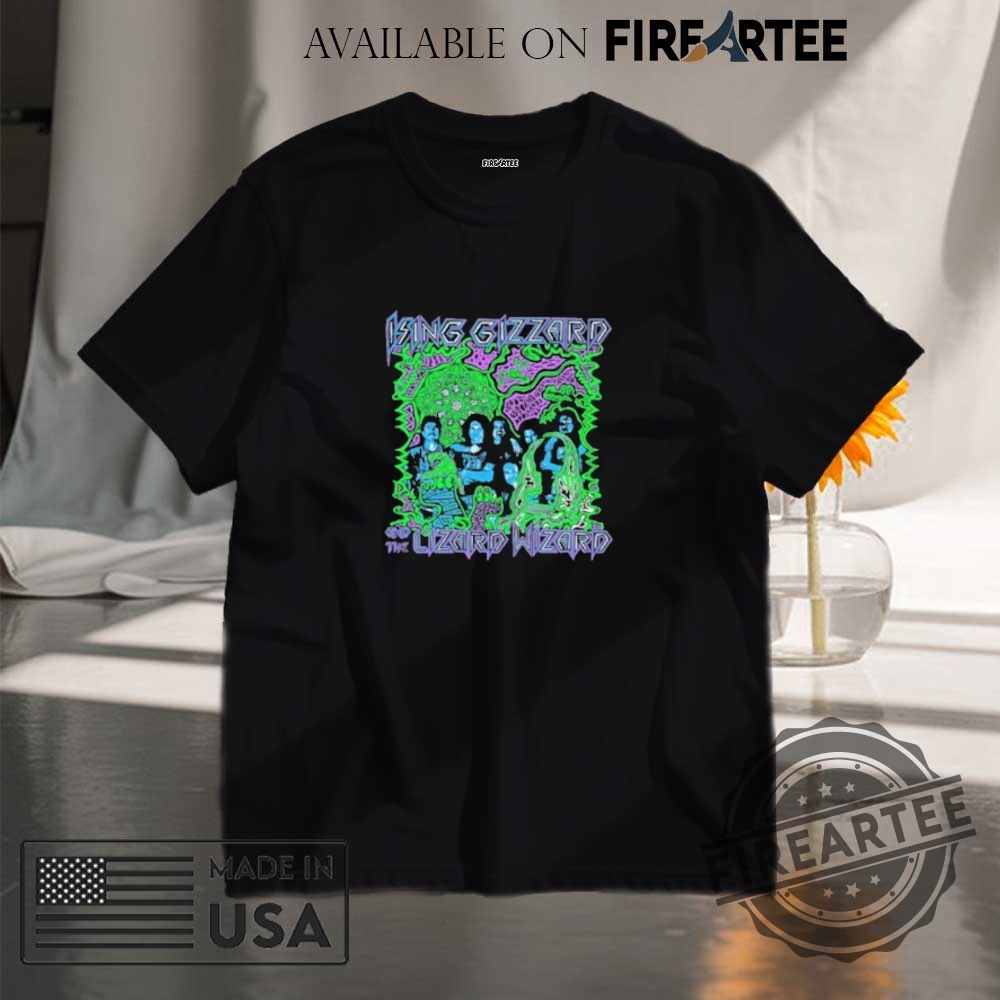"Shop 2025 Tour Shirts: Post Malone, Cubs, Rebecca Black & More" 21 King Gizzard And The Lizard Wizard Tour May June 2025 Shirt