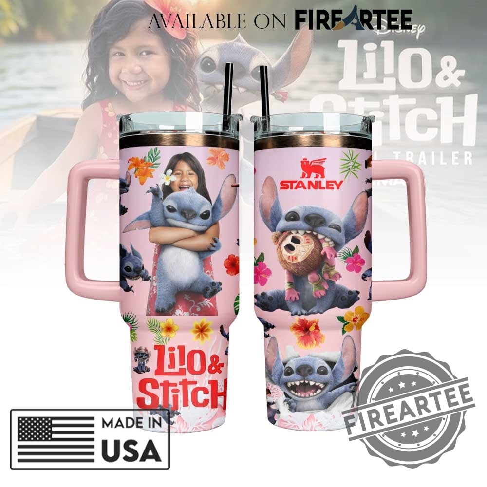 Cute Lilo Stitch Stainless Steel Tumbler 40Oz 5 Cute Lilo Stitch Stainless Steel Tumbler 40oz