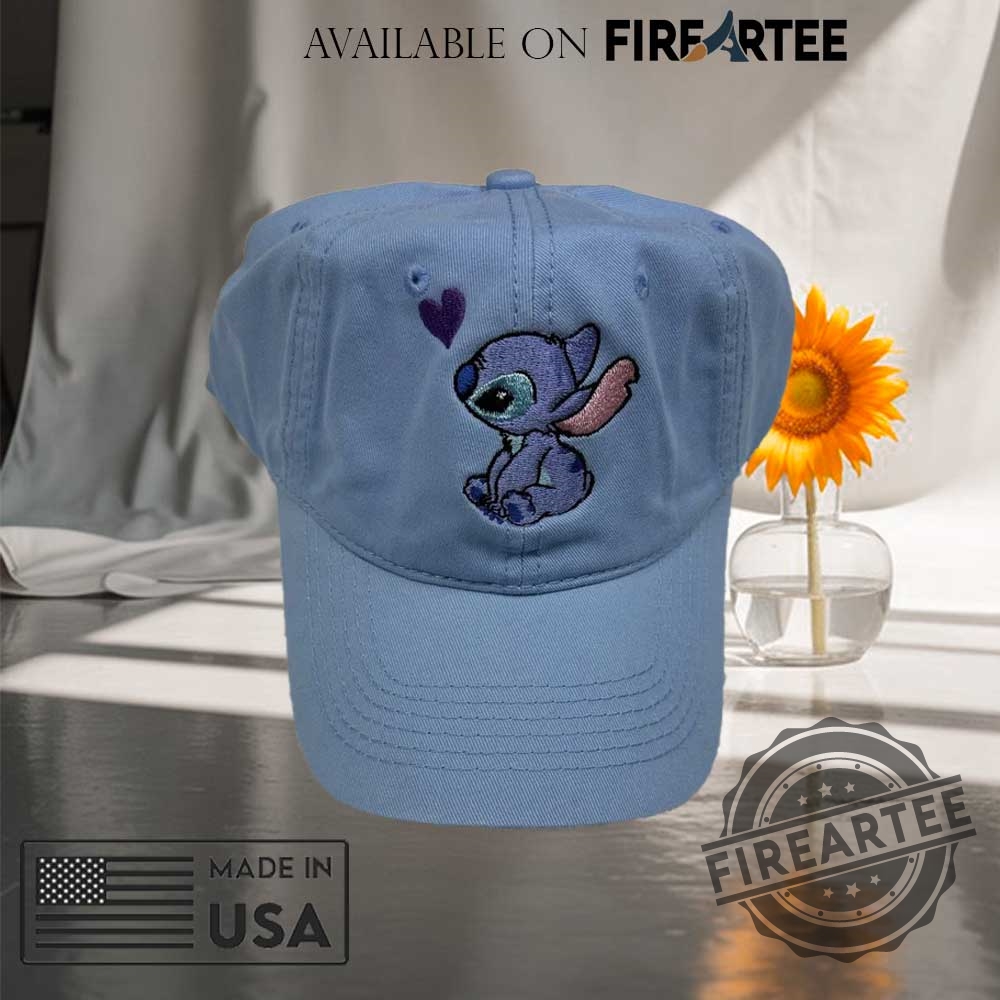 "Top Lilo & Stitch Apparel: Hats, Shirts, and NFL Collaborations" 3 Stitch From Disneys Lilo And Stitch Embroidered Hat