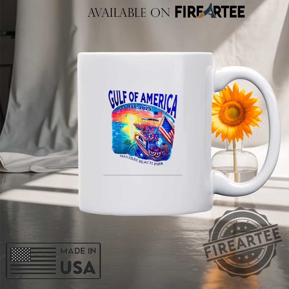 Official Gulf Of America Est 2025 Navarre Beach Pier Shirt 8 Official Gulf of America est 2025 Navarre Beach Pier shirt
