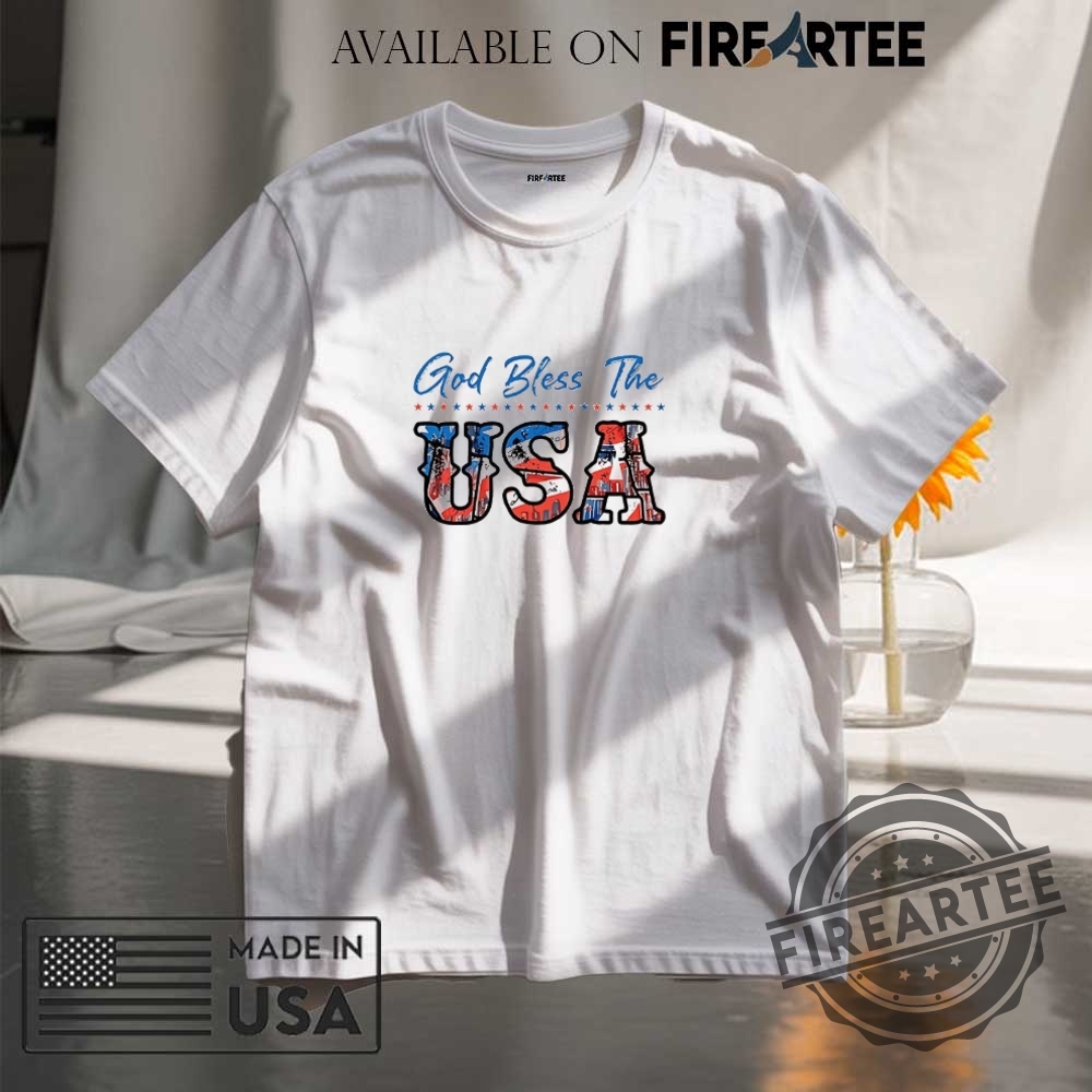 God Bless The Usa Shirt