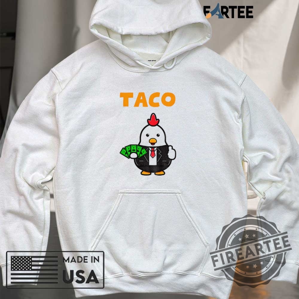 Cute Taco Chicken Holding Card Trump Always Chickens Out Shirt 6 Cute Taco chicken holding card Trump always chickens out shirt