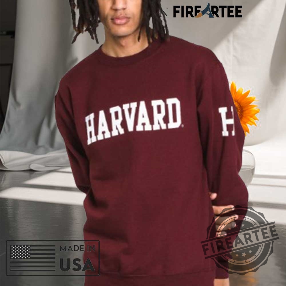 Harvard University Maroon Crewneck Sweatshirt